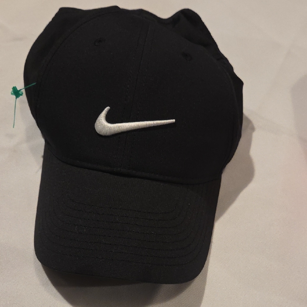 Nike Black Hat with Metallic Logo
